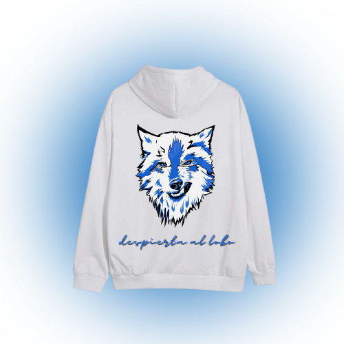 Hoodie "Despierta al Lobo" Blue Wolf™