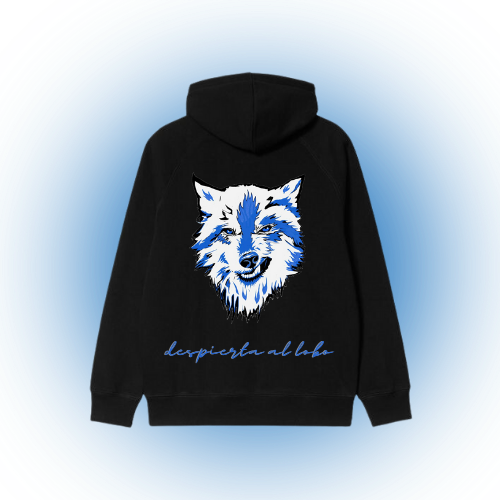 Hoodie "Despierta al Lobo" Blue Wolf™